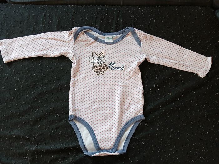 Lot de 2 bodies minnie 18 mois fille - photo numéro 4