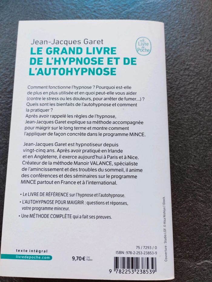 Le grand livre de l'hypnose et autohypnose - photo numéro 2
