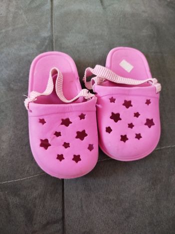 Crocs rose taille 23