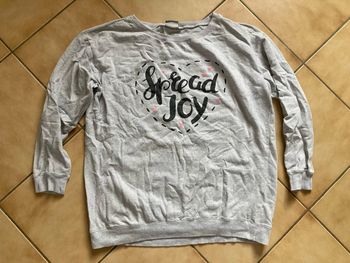 Sweat fin femme L