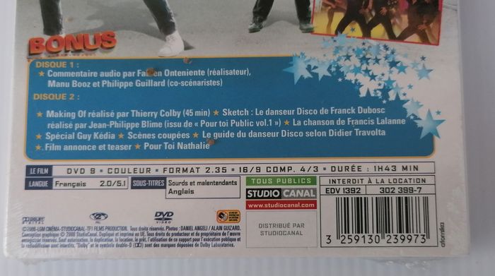 Dvd Disco (Neuf scellé) - photo numéro 4