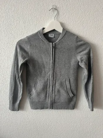 Gilet gris zippé Tape à l’œil – 6 ans (116 cm)