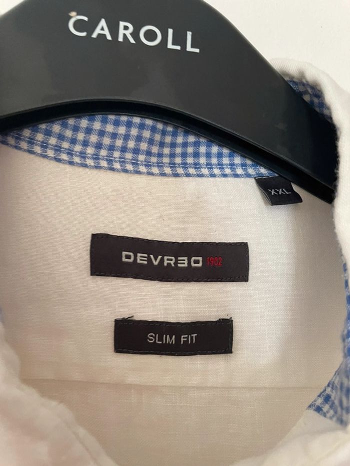 Chemise en lin devred - photo numéro 3