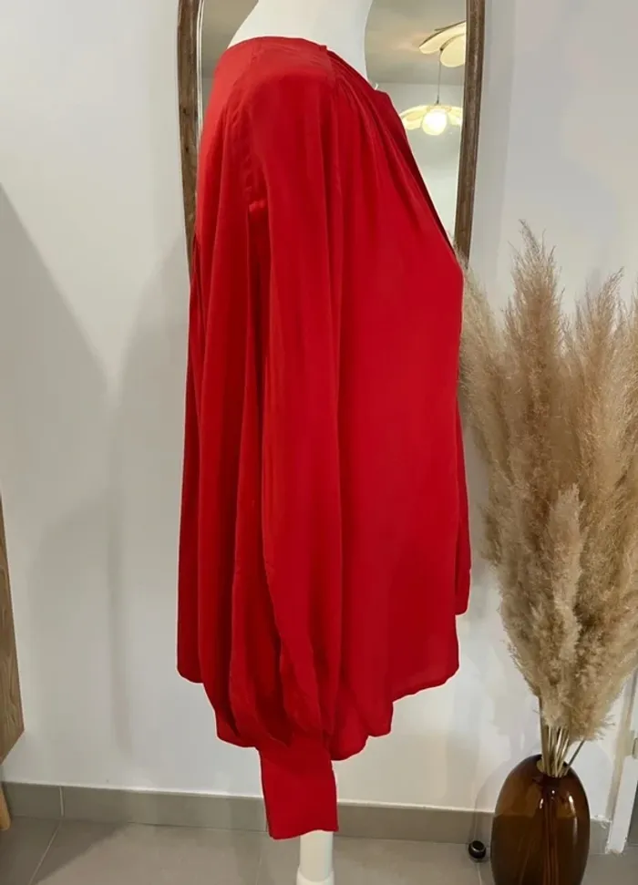 Blouse fluide rouge Bimba Y Lola - photo numéro 3