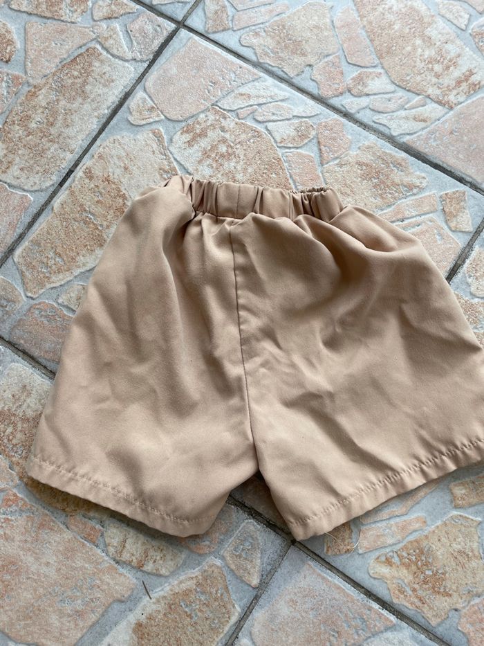 Short crème garçon