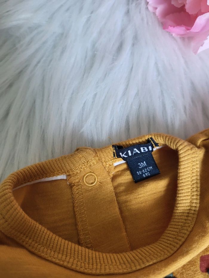 T-shirt 3mois kiabi - photo numéro 3
