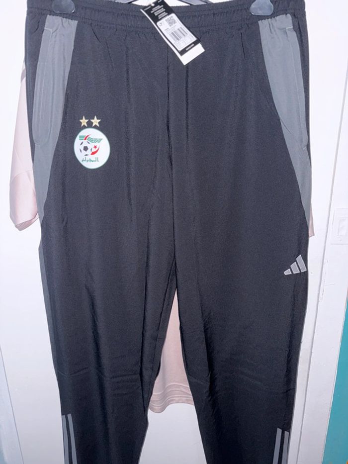 Pantalon pro Algérie noir toile douce adidas XL