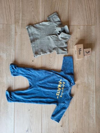 Lot affaires bébé garçon 3 mois petits prix