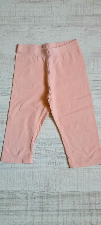Legging court abricot