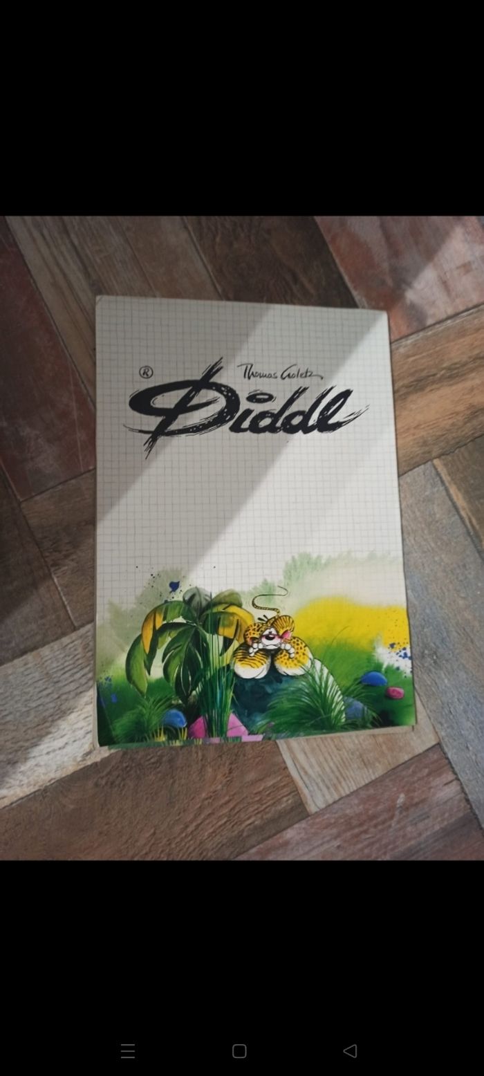 Feuille Diddl A4 avec défaut de découpe - photo numéro 2