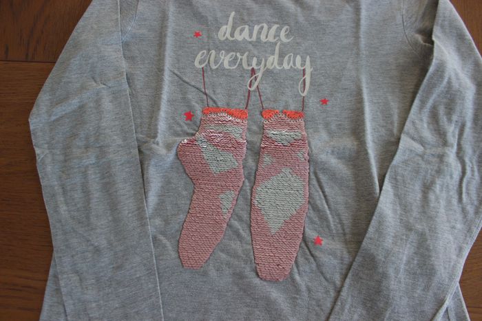 T-shirt sequins manches longues fille 12 ans - photo numéro 4