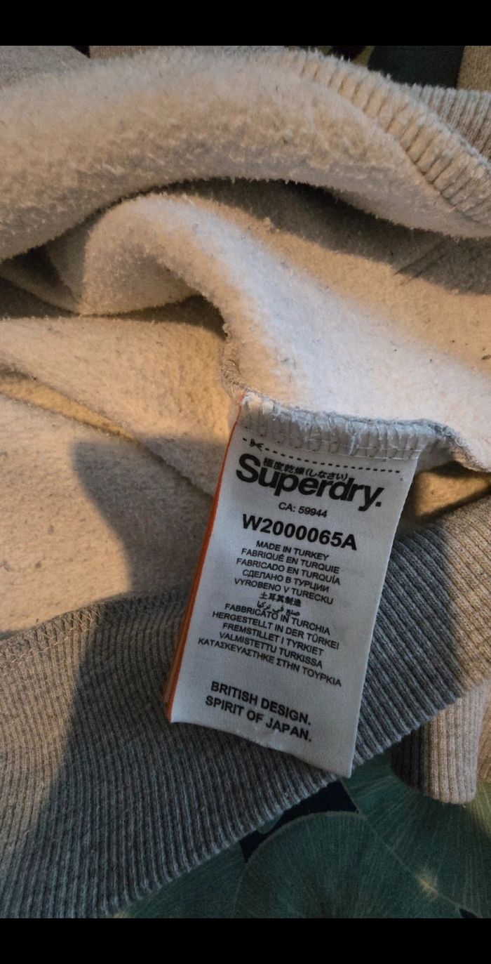 sweat a capuche superdry - photo numéro 3