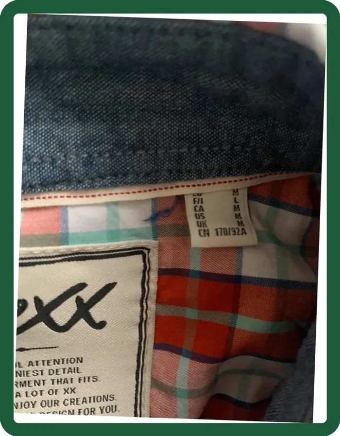 Lot de 3 chemises été  manches courtes à carreaux homme Mexx T/L - photo numéro 8