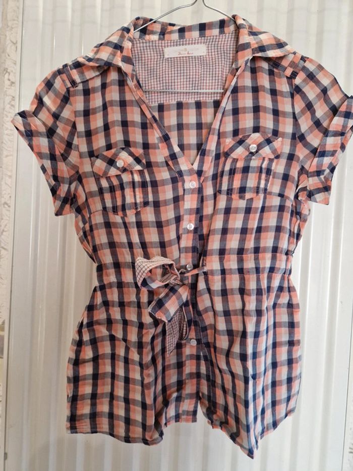 Chemisier manches courtes