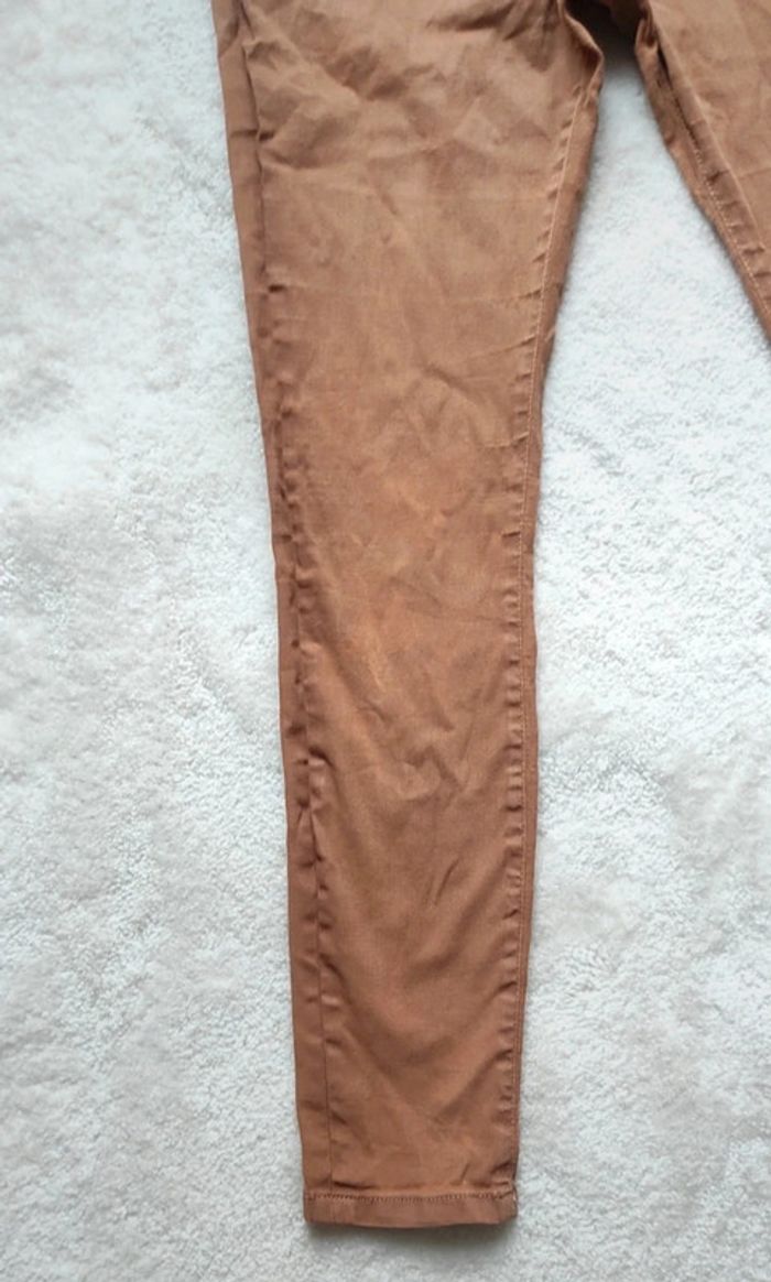 Jean Zara Camel 38 slim fit - photo numéro 4