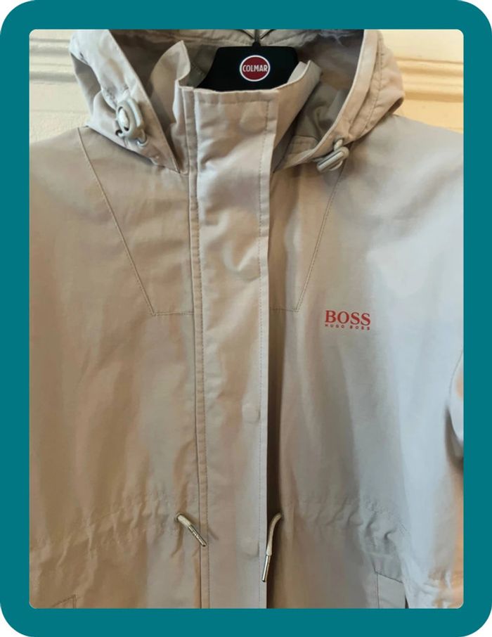 Parka trench mixte déperlante capuche 10 ans - Hugo Boss - photo numéro 4