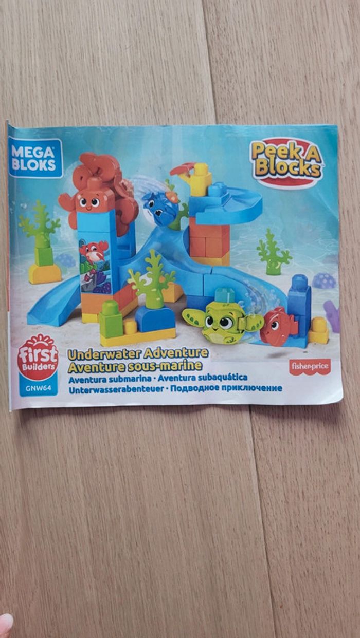 Mega bloks  Aventure sous marine comme neuf Fisher Price