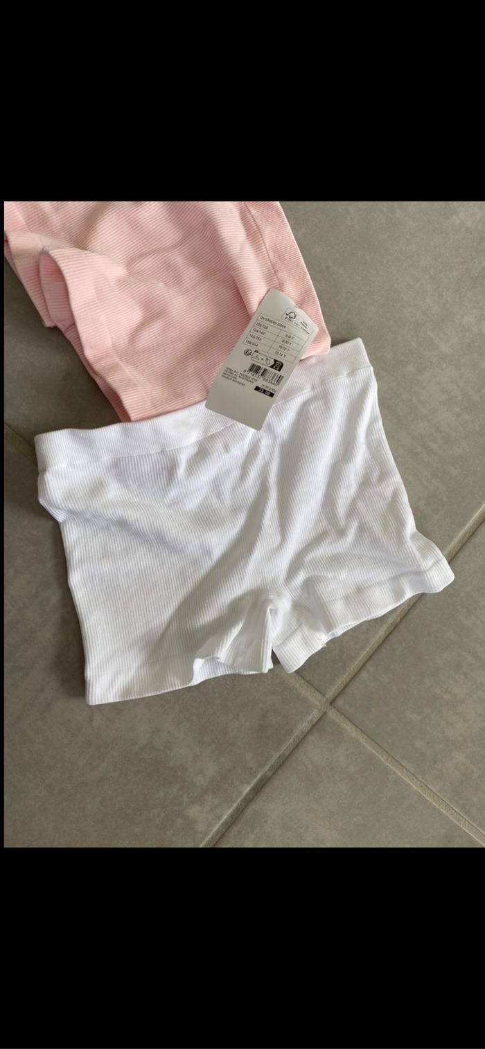 Lot de 2 culottes shorty 6-8 ans - photo numéro 3