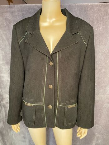 Blazer vert  kaki femme christine Laure taille 48