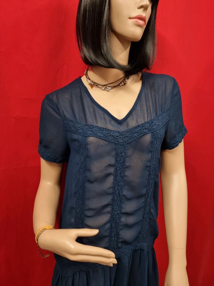 ICHI robe marine beach Wear * taille S * - photo numéro 2