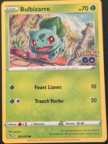 Bulbizarre Pokémon Go