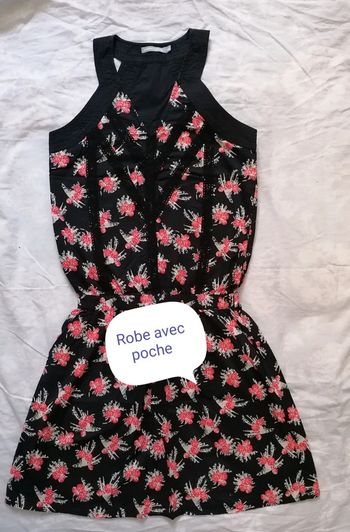 Robe coton doublée 34