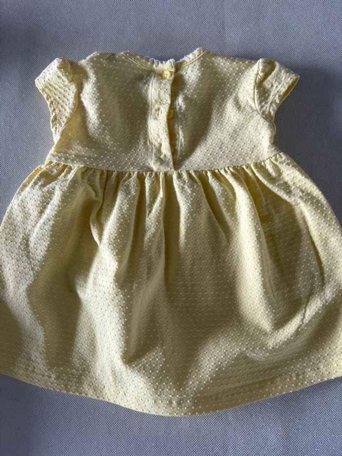 Lot de 2 jolies robes Mes petits Cailloux et Disney taille 6 mois - photo numéro 4