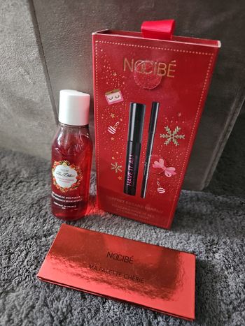 Lot maquillage Nocibé neuf mascara crayon palette + gel douche 🎁