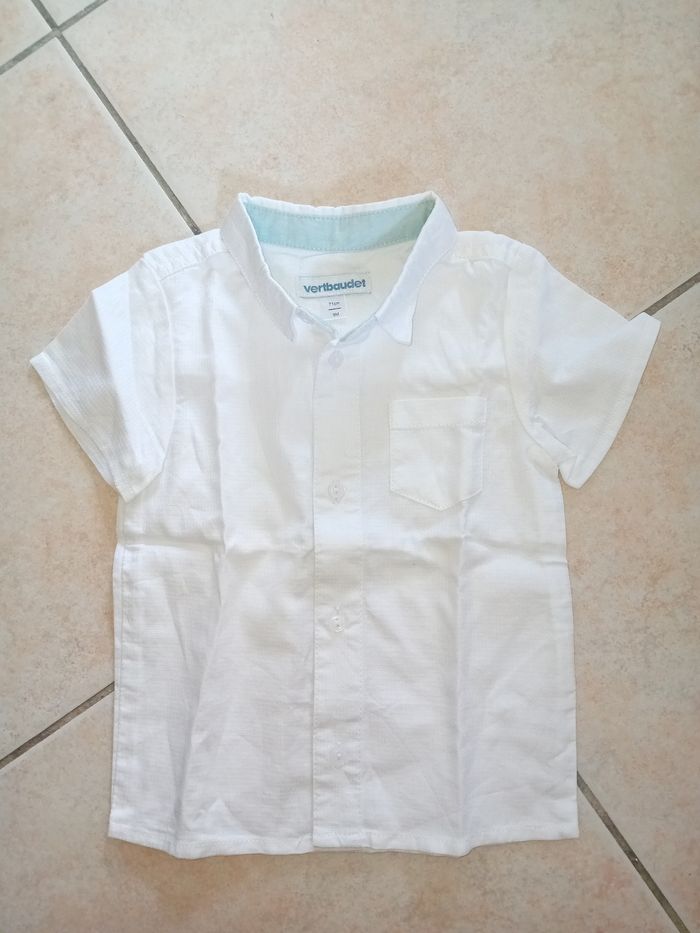 Chemise vertbaudet 9 mois