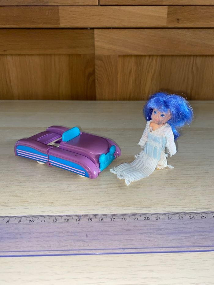 Voiture transformable fauteuil poupée Kenner 1987 wish world kids read alibabettes speed car - photo numéro 7