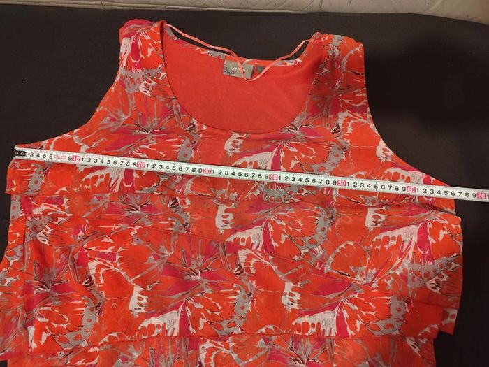 Robe rouge à volants taille 56 Ikebana - photo numéro 11