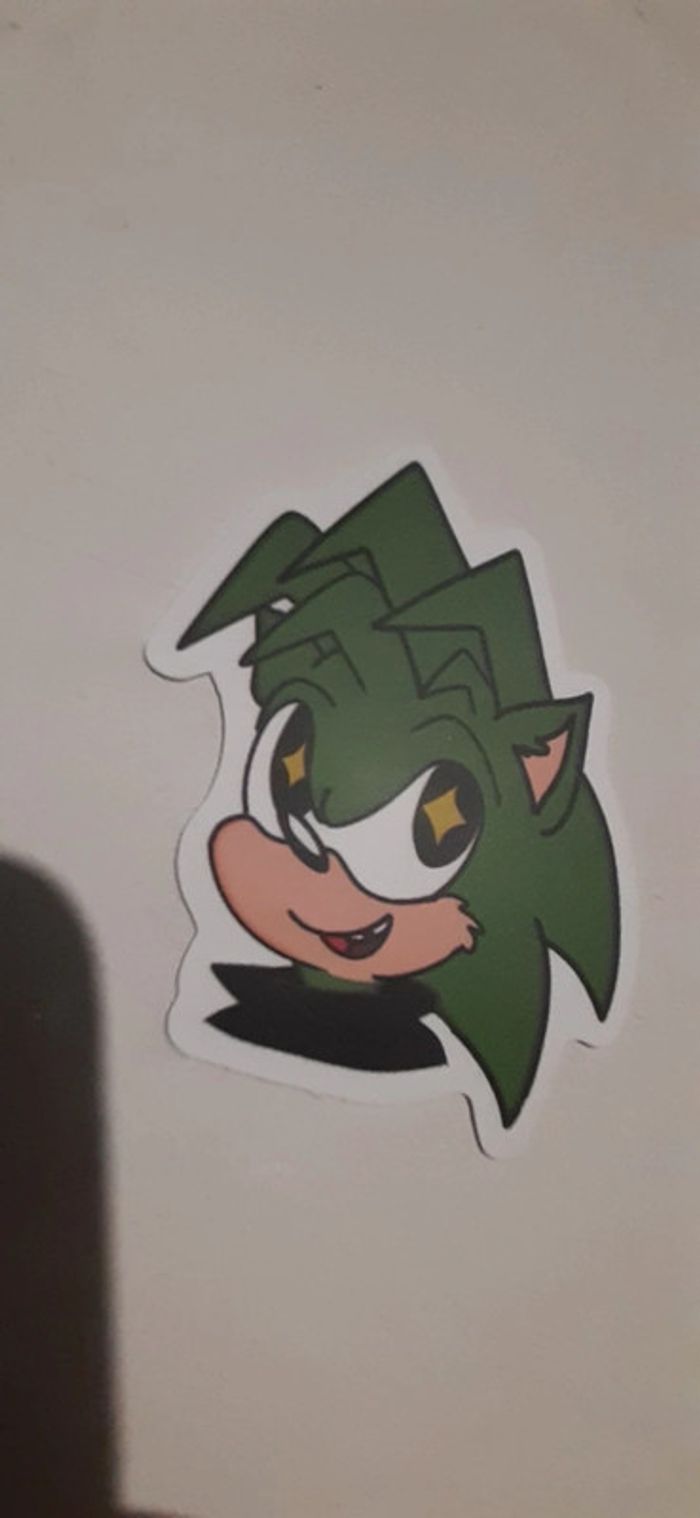 Sticker sonic