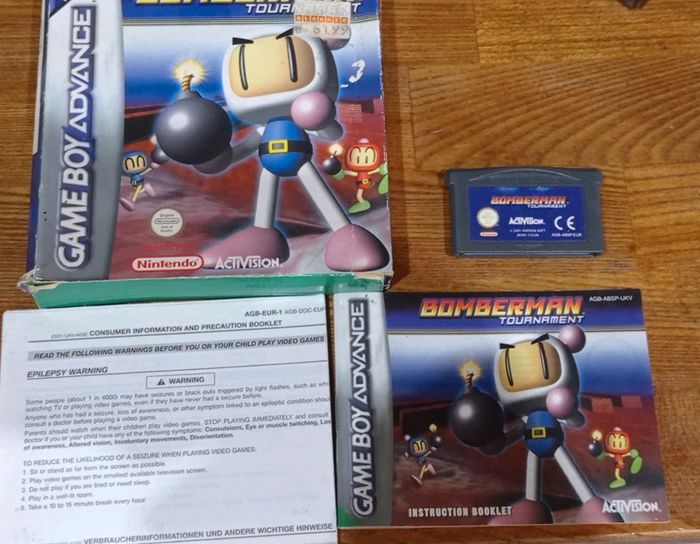 Rare 😍 Nintendo game boy advance Bomberman complet