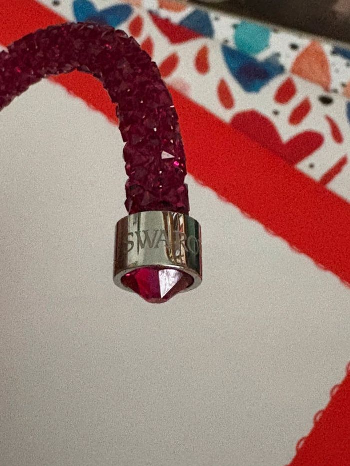 Bracelet Swarovski stardust rose fushia - photo numéro 8
