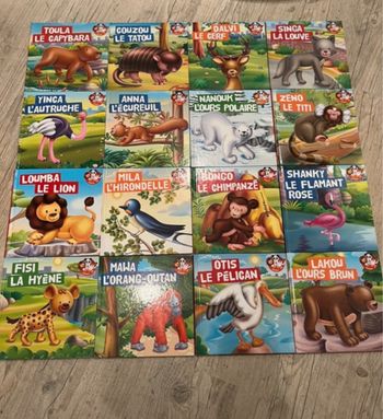 Collection livres mes animaux du zoo