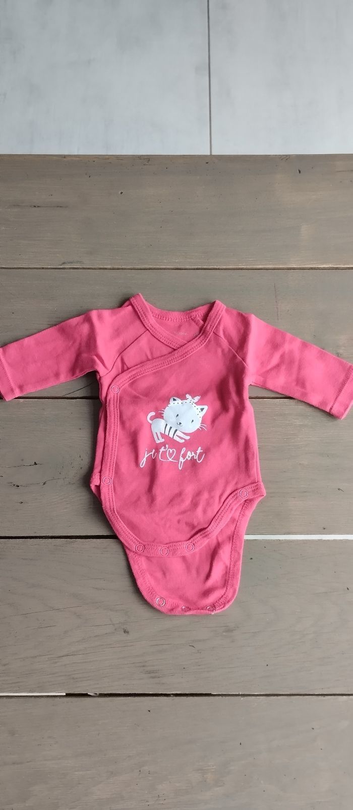 Lot de 5 bodies bébé fille - photo numéro 3