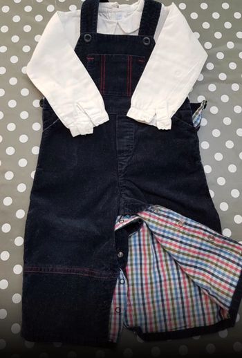 Lot chemise salopette Acanthe