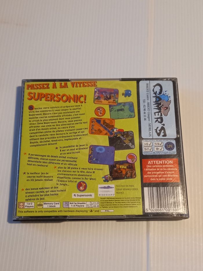 Ps1 supersonic racers - photo numéro 2
