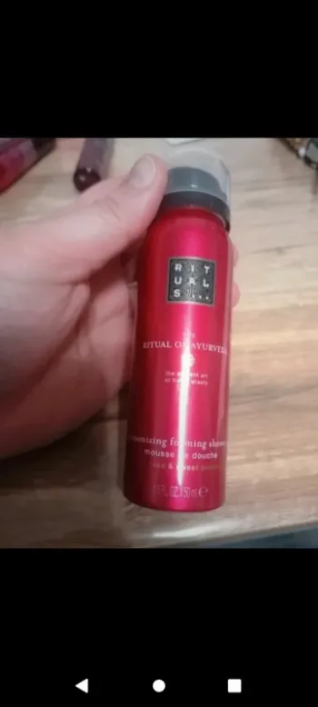 Mousse de douche rituals