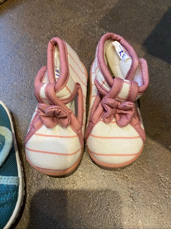 Lot chausson fille