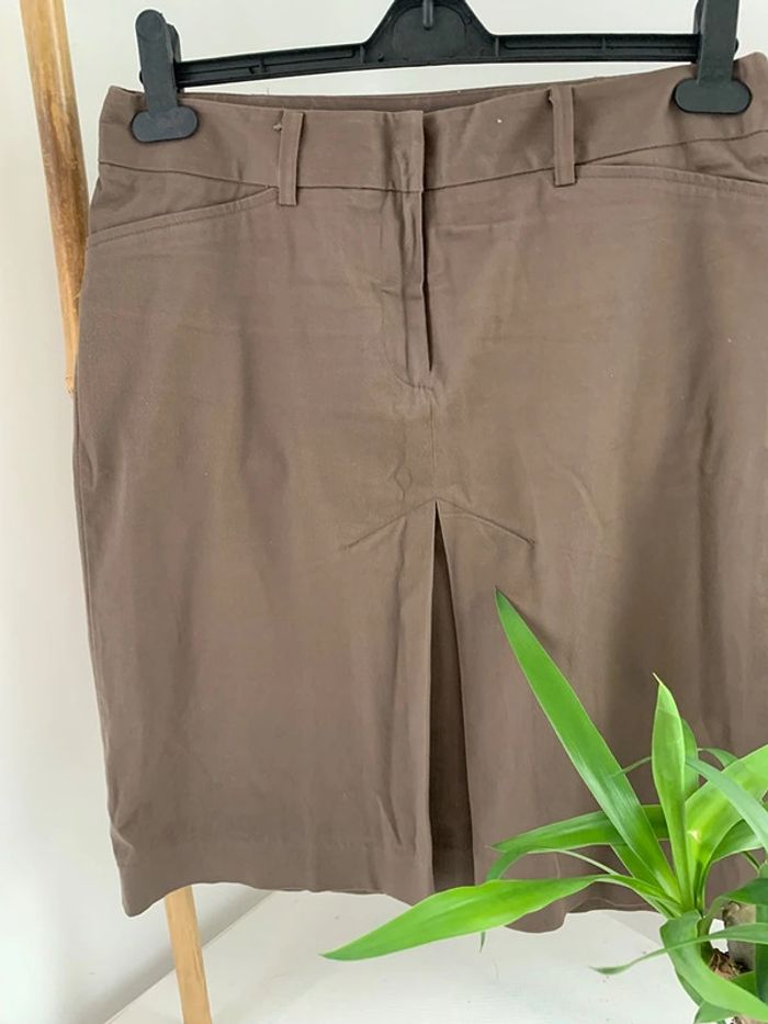 jupe Zara marron taille M - photo numéro 2