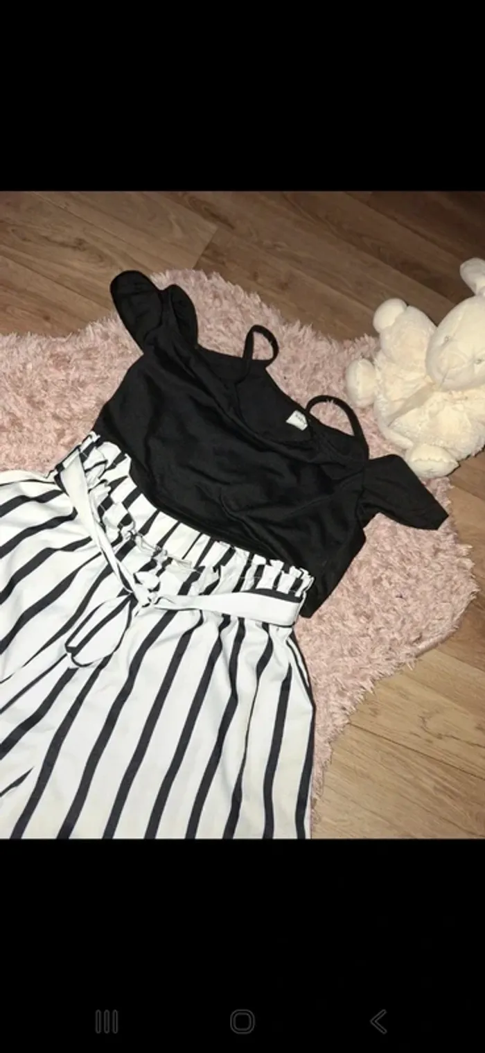 Ensemble fille 8 ans short + haut - photo numéro 5