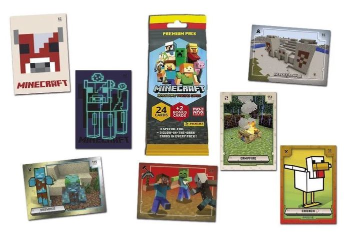Cartes Panini Minecraft Adventure