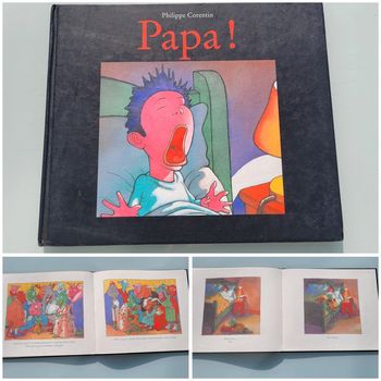 Livre grand format, couverture rigide, l'école des loisirs : Papa! 16
