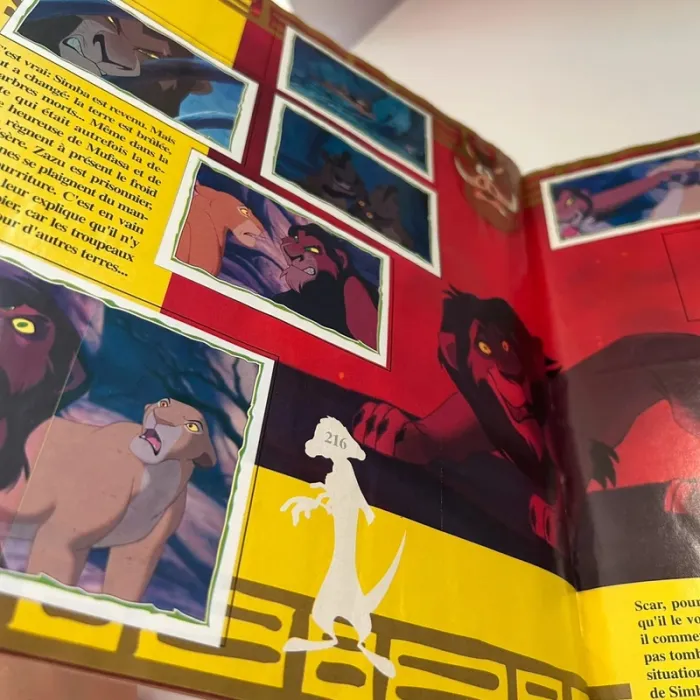 Album panini le roi lion vintage - photo numéro 12