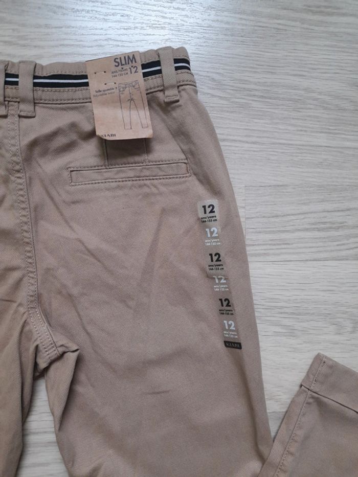 Pantalon slim neuf kiabi 12 ans - photo numéro 3