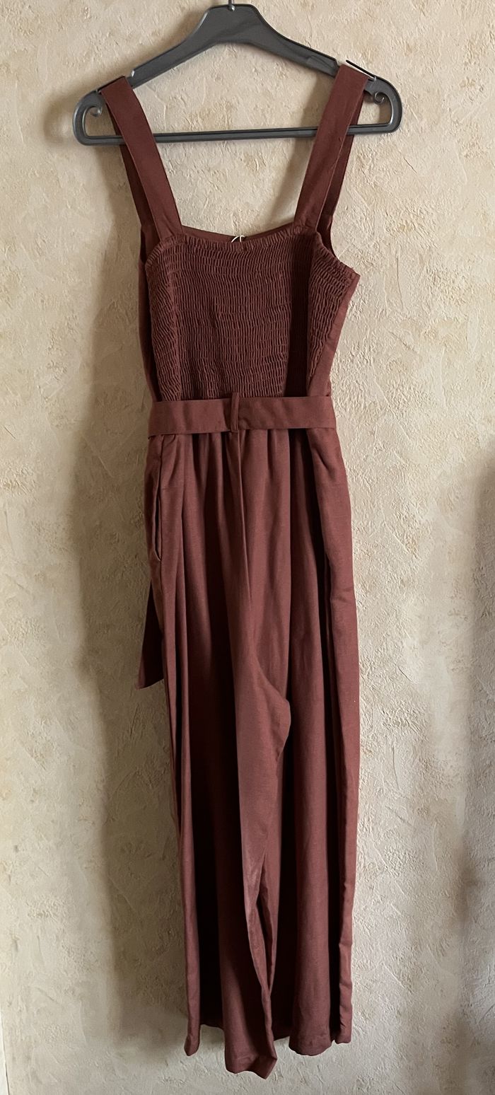 Combi Pantalon marron (XS - 34) - photo numéro 2