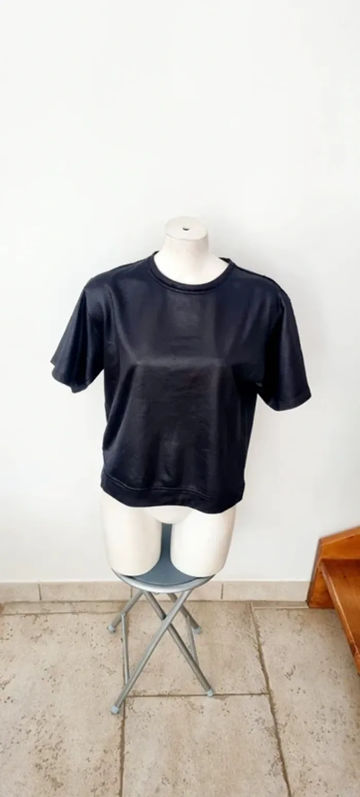 Tee-shirt noir the kooples sport 38 - photo numéro 7