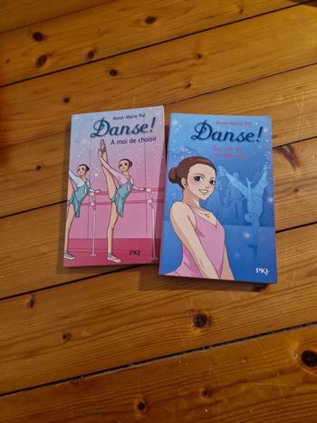 Lot de 2 livres theme danse