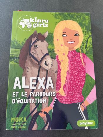 Livre kinra girls alexa et le parcours d’équitation